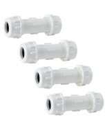 3/4 in. SCH40 PVC Compression Coupling 4-Pack