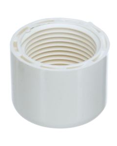 1-1/2 in. Schedule-40 PVC Female-Threaded NPT End Cap Pipe Fitting Pro Plumbing-Grade NSF SCH40 ASTM D2466 1.5" FPT