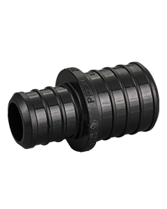 1 in. x 3/4 in. PEX-B Barb Reducing Coupling Plastic Crimp Fitting
