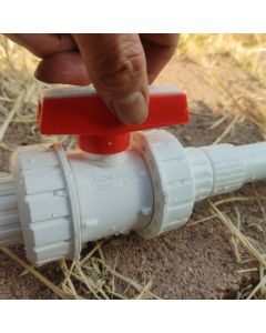 3/4 in. Schedule 40 PVC True Union Ball Valve FPTxFPT Threaded-Fitting ASTM ANSI NSF-Certified