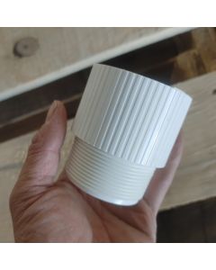 2 in. Schedule-40 PVC MPT x S Male Adapter Pipe Fitting NSF SCH40 ASTM D2466 2" NPT x Slip