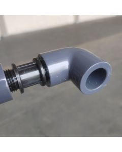 1/2 in. SCH80 PVC 90-Degree Female Threaded Elbow for Schedule-80 High Pressure Fitting (Socket x FPT Thread-Type)