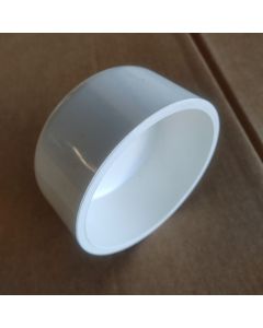 6 in. Schedule-40 PVC End Cap Pressure Pipe Fitting NSF SCH40 ASTM D2466 6"