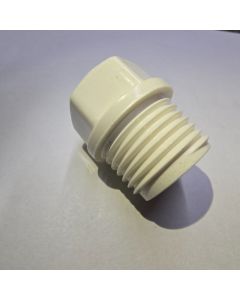 1/2 in. SCH40 PVC Male Thread Plug NSF Pipe Fitting