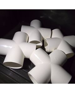 2 in. SCH-40 PVC Cross Fittings NSF ASTM D2466 28PCS Case Special
