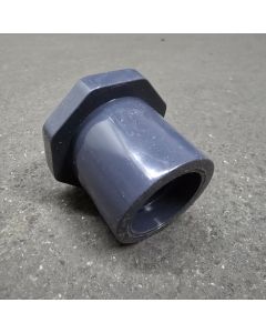 1 x 3/4 in. SCH80 PVC Reducing Ring/Bushing for Schedule-80 High Pressure Water/Chemical Pipe Fitting