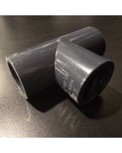 3/4 in. SCH80 PVC Tee 3-Way Straight Fitting for High Pressure Schedule-80 Pipes (Slip/Socket) NSF ASTM ANSI