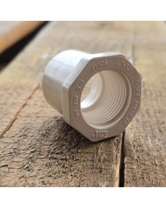 1 x 3/4 in. SCH40 PVC Female Reducing Ring NSF Schedule-40 Pipe Fitting