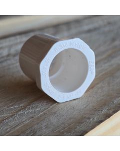3/4 x 1/2 in. SCH40 PVC Reducing Ring/Bushing Schedule-40 Pipe Fitting NSF ASTM ANSI