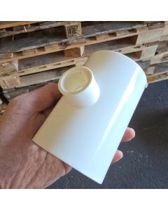 2 x 1/2 in. SCH-40 PVC Reducing Female-Threaded Tee NSF ASTM D2466 2" Slip x 2" Slip x 1/2" FIP