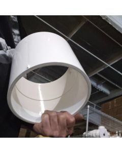 6 in. PVC Coupling Schedule-40 Pipe Fitting SCH40 NSF ASTM D2466 6" 