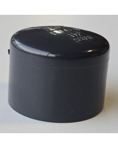 1-1/2 in. Schedule 80 PVC Cap/End Plug Sch-80 Slip/Socket Pipe Fitting