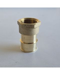 1 in. PEX-A x 3/4 in. NPT Female Adapter (NSF Lead Free Brass F1960  PEX Cold Expansion Fitting)
