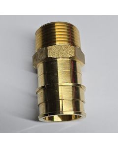 1 in. PEX-A x 3/4 in. Male Pipe Threaded MTP/NTP Adapter (NSF Lead Free DZR Brass F1960 PEX Cold Expansion Fitting)