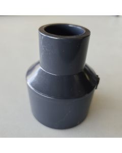 1-1/2 x 3/4 in. Schedule 80 PVC Reducing Coupling/Coupler Sch-80 Pipe Increase/Reducer Fitting (Socket) NSF ASTM D2467