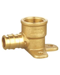 1/2 in. PEX-A x 1/2 in. FIP Drop Ear Elbow (NSF Lead Free Brass F1960 PEX Cold Expansion Fitting)