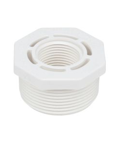 1 x 3/4 in. Schedule 40 PVC Reducing Bushing/Reducer MIP x FIP Pipe Fitting NSF SCH40 ASTM D2466 1" Male NPT to 3/4" Female NPT