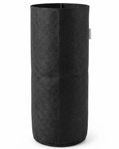 247Garden 10-Gallon Skinny Tall Black Fabric Pot/Deep Aeration Plant Grow Bag 11D x 24H