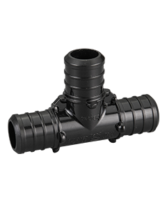 3/4" PEX Crimp Tee Fitting PPSU Plastic ASTM F2159 NSF