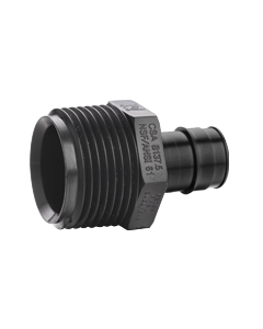 3/4" PEX-A x MPT Male Adapter PPSU Plastic Cold Expansion Fitting ASTM F1960 NSF