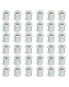 36-PK 3/4" Spigot x 1/2" Slip PVC Schedule-40 Busher Reducing Ring NSF Pipe Fittings 