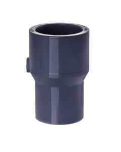 2 x 1-1/4 in. Schedule 80 PVC Reducing Coupling, Sch-80 Pipe Increaser/Reducer Fitting (Socket) NSF ASTM D2467