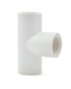 3/4 in. SCH40 PVC Female Threaded Tee Schedule-40 Pipe Fitting NSF
