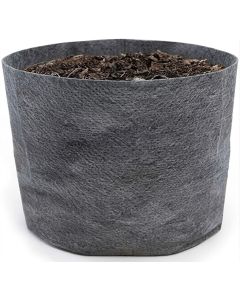 247Garden 3-Gallon OG Square Starter Plant Grow Bag Black 60GSM Aeration Fabric Pot BPA-Free 10D x 9H