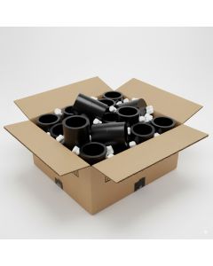 100 PC/BOX 1 in. Schedule-80 PVC Couplings Slip/Straight/Socket Fittings NSF ASTM D2467