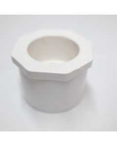2 x 1-1/4 in. Schedule-40 PVC Reducing Ring/Reducer Bushing Pipe Fitting NSF SCH40 ASTM D2466 2" Spigot x 1.25" Socket