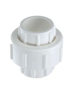 1/2 in. SCH40 PVC Pipe Union  w/ O-Ring Schedule-40 Pipe Repair Fitting (Socket x Socket)