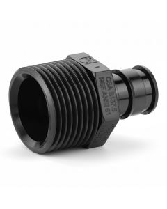 1/2" PEX-A x 3/4" NPT Male Adapter Plastic PPSU Cold Expansion Fitting ASTM F1960 NSF