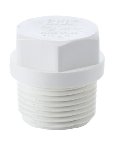 3/4 in. SCH40 PVC Male Threaded Plug Schedule-40 Pipe Fitting NSF ASTM ANSI