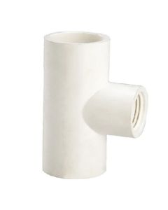 3/4 x 1/2 in. SCH40 PVC Reducing Female Tee NSF-Certified