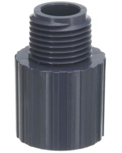 1-1/2 in. Schedule 80 PVC Male Adapter High Pressure Pipe Fitting (Socket x MPT) D2467/D2464 NPT