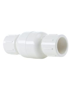 3/4 in. PVC Spring Check Valve SxS Socket-Fitting NSF-Certified