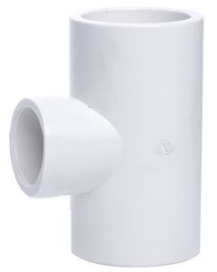 1-1/4 x 3/4 in. SCH40 PVC Reducing Tee 3-Way Pipe Fitting NSF