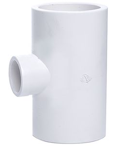 1-1/2 x 1/2 in. SCH40 PVC Reducing Tee 3-Way Pipe Fitting NSF