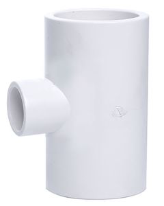 1-1/4 x 1/2 in. SCH40 PVC Reducing Tee 3-Way Pipe Fitting NSF