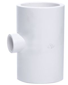 2 x 1/2 in. SCH40 PVC Reducing Tee 3-Way Pipe Fitting NSF