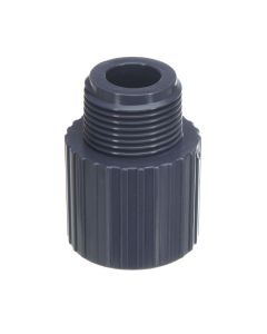 1 in. SCH80 PVC Male Adapter for Schedule-80 HIgh Pressure Water/Chemical Pipes