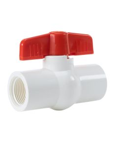 3/4 in. PVC Compact Ball Valve Threaded-Fitting FPTxFPT NSF-Certified