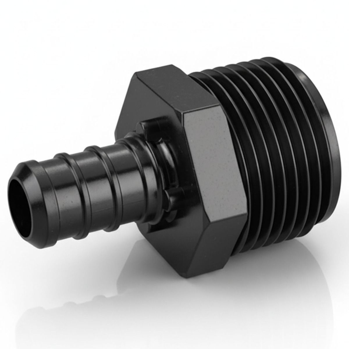 XFITTING 25 Pcs. 3/4 Pex X 1/2 Male Adapter | Lead-Free Brass, Straight Shape, Plumbing Fittings