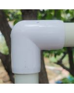 3/4 in. PVC 90-Degree Elbow ASTM SCH40 Furniture-Grade Fitting