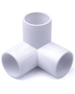 1/2 in. 3-Way PVC Elbow Fitting ASTM SCH40 Furniture-Grade Fitting