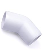 1/2 in. PVC 45-Degree Elbow Fitting - ASTM SCH40 Furniture-Grade