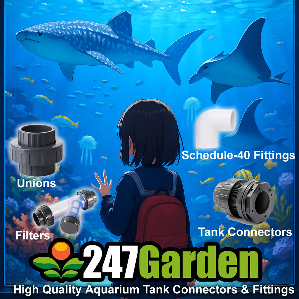 247Garden Aquarium Fittings